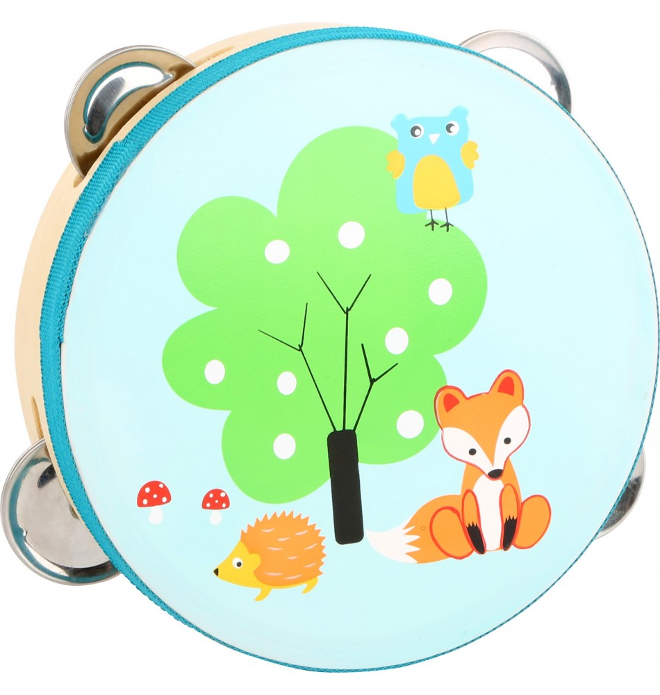 The Toy Company Tambour pour enfants avec sangle réglable et 2 baguettes de batterie