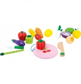 Fruits et légumes à découper Montessori