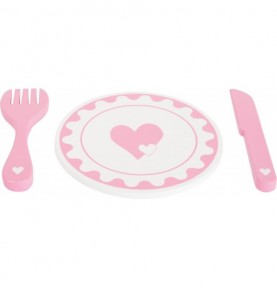 Lot assiettes et couverts Montessori