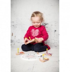 Gâteau en bois enfant