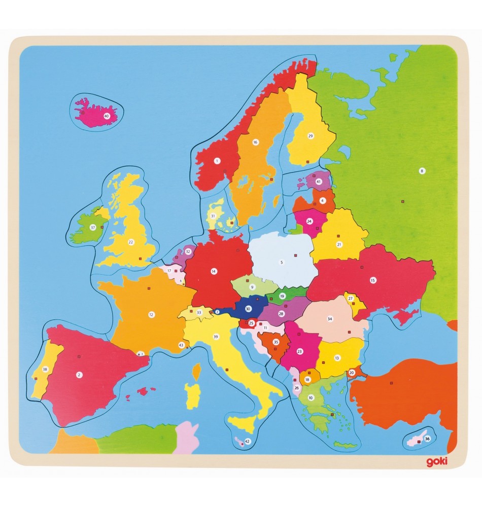 Puzzle Europe Montessori