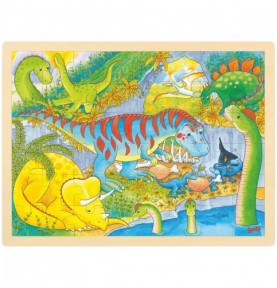 Puzzle 48 pièces - Dinos Montessori