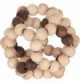Hochet balle flexible en bois - Nature