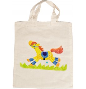 Sac à customiser pour dessiner