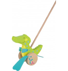 Crocodile - Jeu à pousser - Matériel Montessori