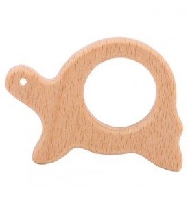 RROVE b/éb/é h/être en Bois hochet Dentition Montessori Jouets en Bois b/éb/é hochet Anneau de Dentition