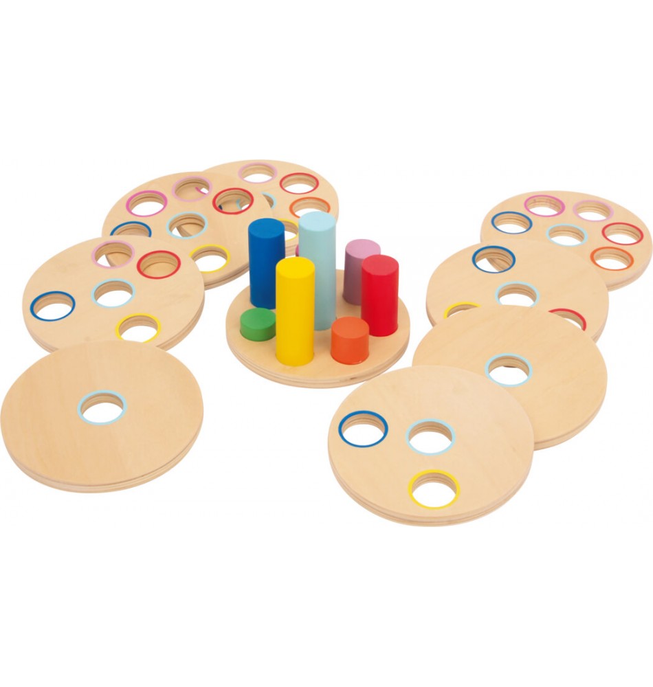 Jouet Puzzle Casse-Tête à Billes Montessori