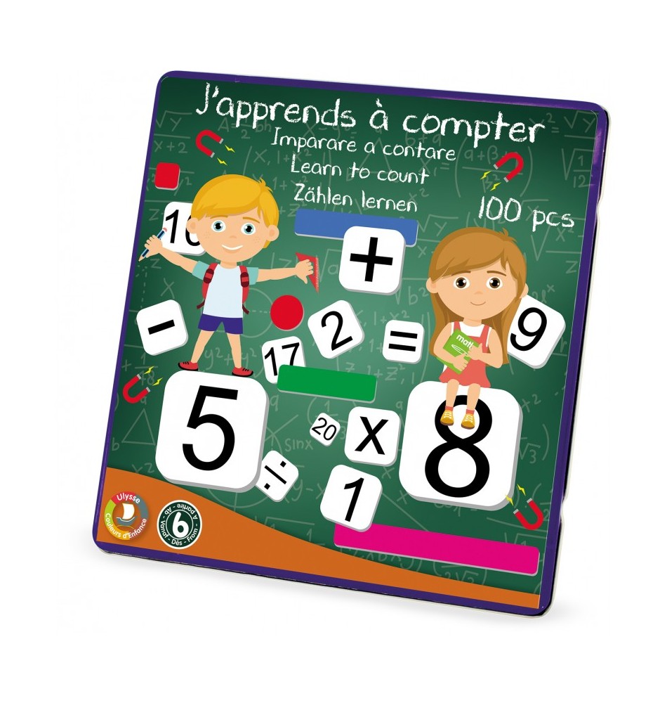 Apprendre à compter - Coffret magnétique