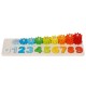 Plateau des chiffres Montessori - Engrenages