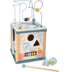 Cube d'Activité Bébé Jouet Bebe 1 an, Jouets Enfant Montessori 1 2