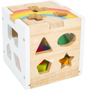jeu de cube en bois