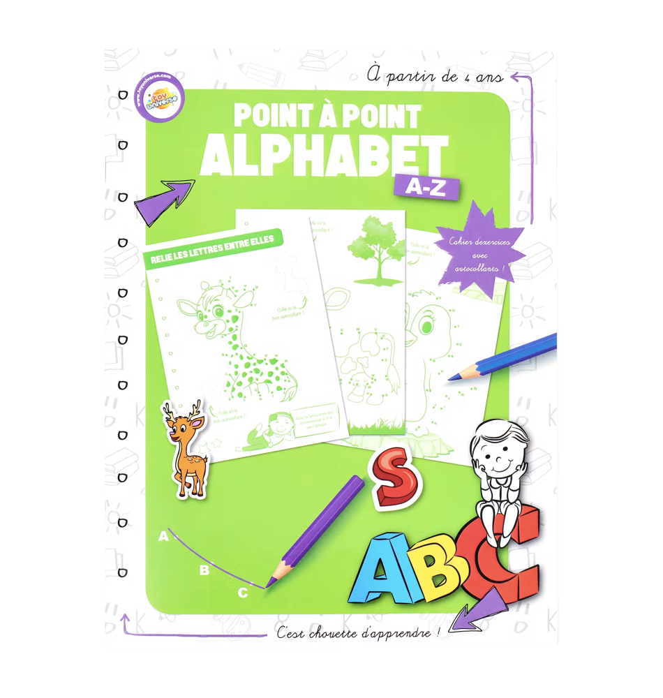 Point à relier alphabet