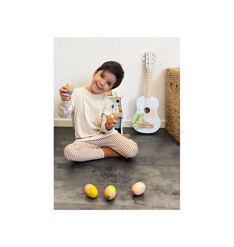 Œufs Maracas THE TWIDDLERS - Lot De 40, 4 Couleurs, Jouet Sensoriel Pour Enfants