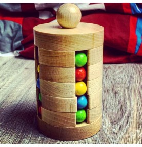 Jouet Puzzle Casse-Tête à Billes Montessori