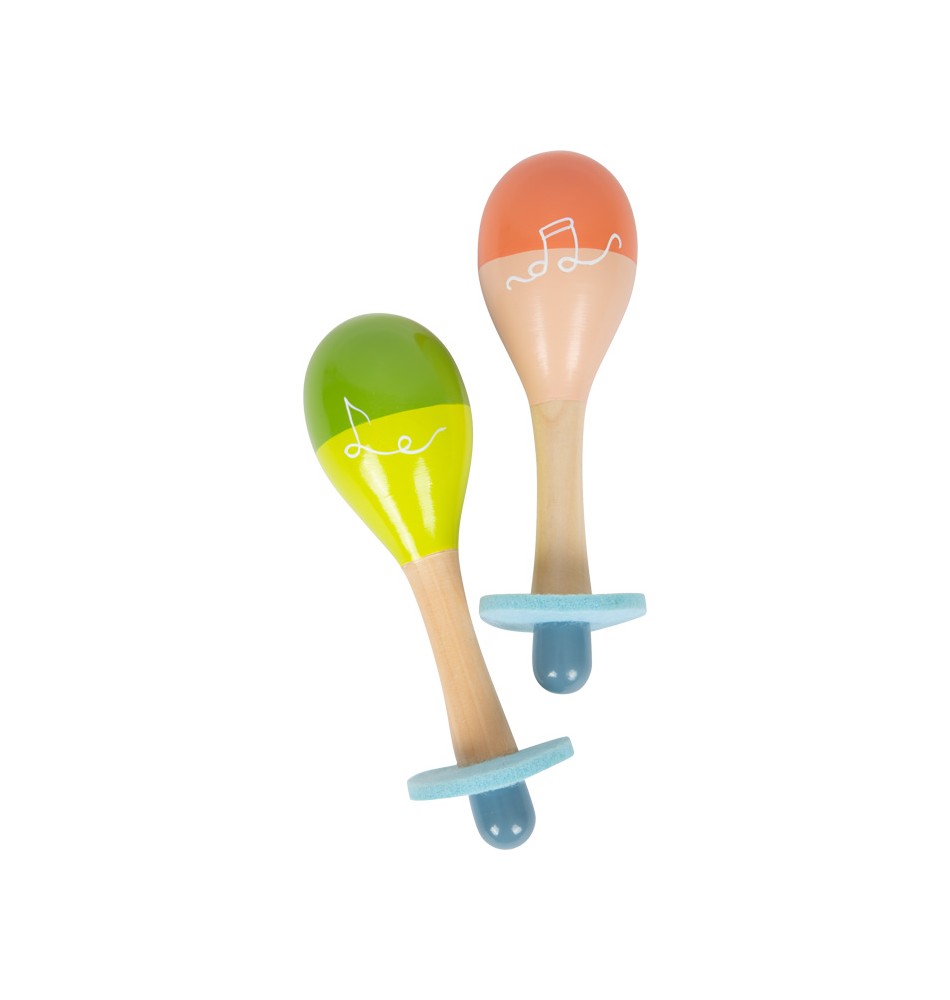 Maracasses : Maracas enfant - Eveil musical - Jouet Montessori