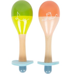 Mini Maracas bébé Fuzeau pour enfant de dès 1 an - Musicakids éveil musical