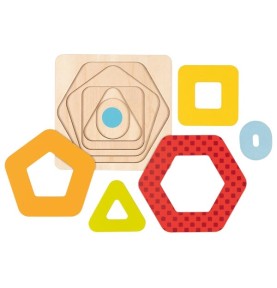 Jouet Montessori : Puzzle formes