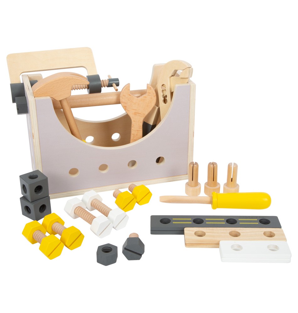 Jouet bricolage : Caisse a outils jouet - Jouets montessori