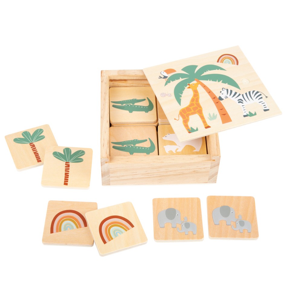 Jeu de Mémoire Puzzle Montessori