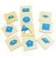 Jeux de geometrie - Puzzle forme - Puzzle Montessori