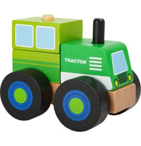 Tracteur en bois