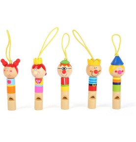 Sifflet en bois - Porte clé...