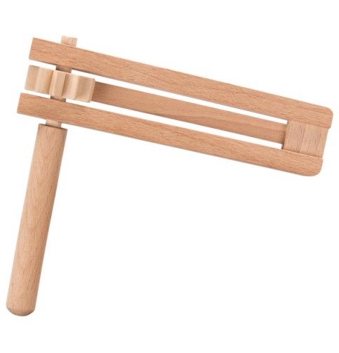 Crécelle en bois colorée pour enfants | Instrument de musique ludique