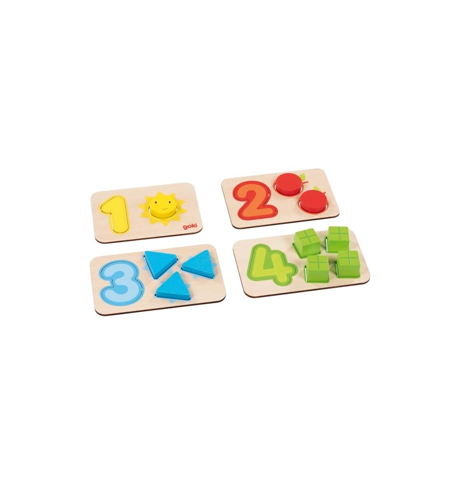 Jeux Montessori : puzzle bébé