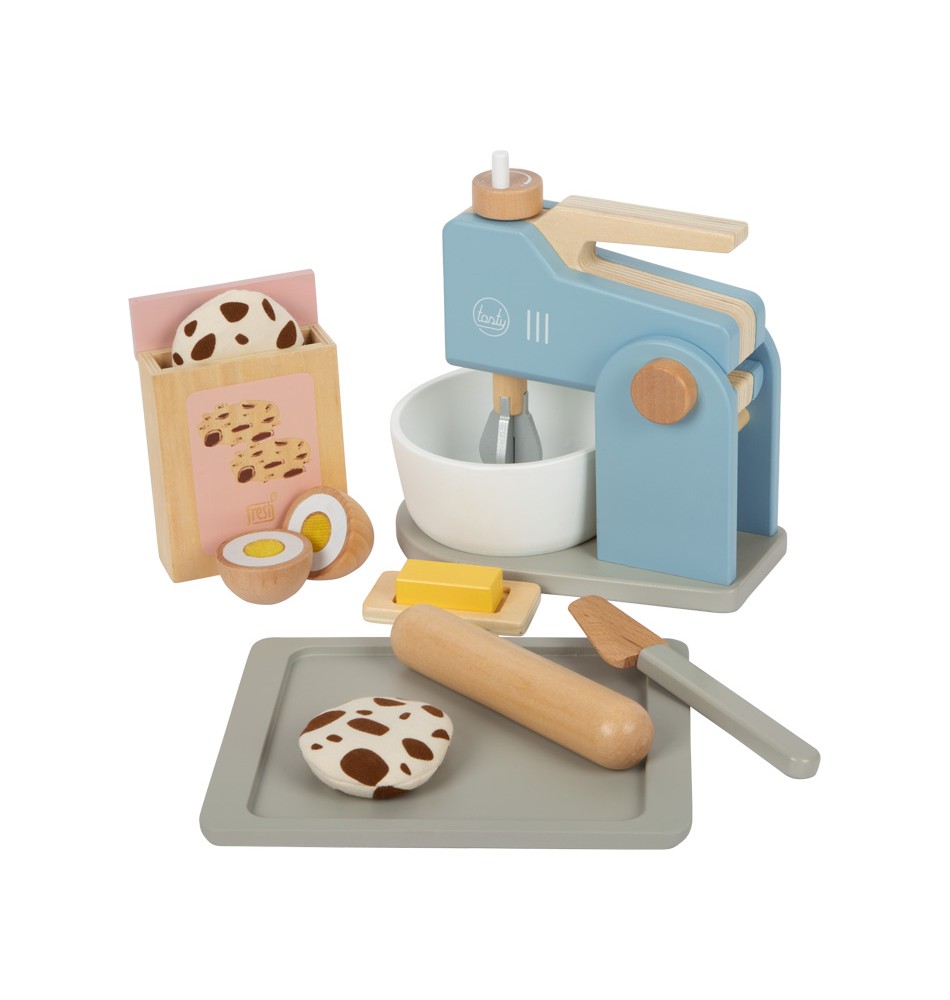 ② Set robot pâtissier en bois pour enfant — Jouets