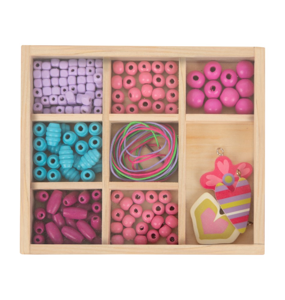 Coffret de perles - Cadeau fille 3 ans - 4 ans - 5 ans