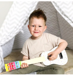 Guitare bois enfant