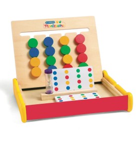 Jeux Montessori : Motifs à reproduire labyrinthe Montessori