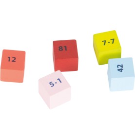 Socle de table des Multiplications - Couleur Montessori