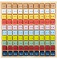 Socle de table des Multiplications - Couleur