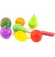 Fruits à découper Montessori