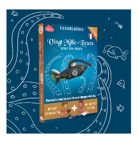 coffret activités Jules Verne enfant