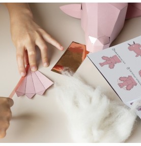 Trophée licorne DIY