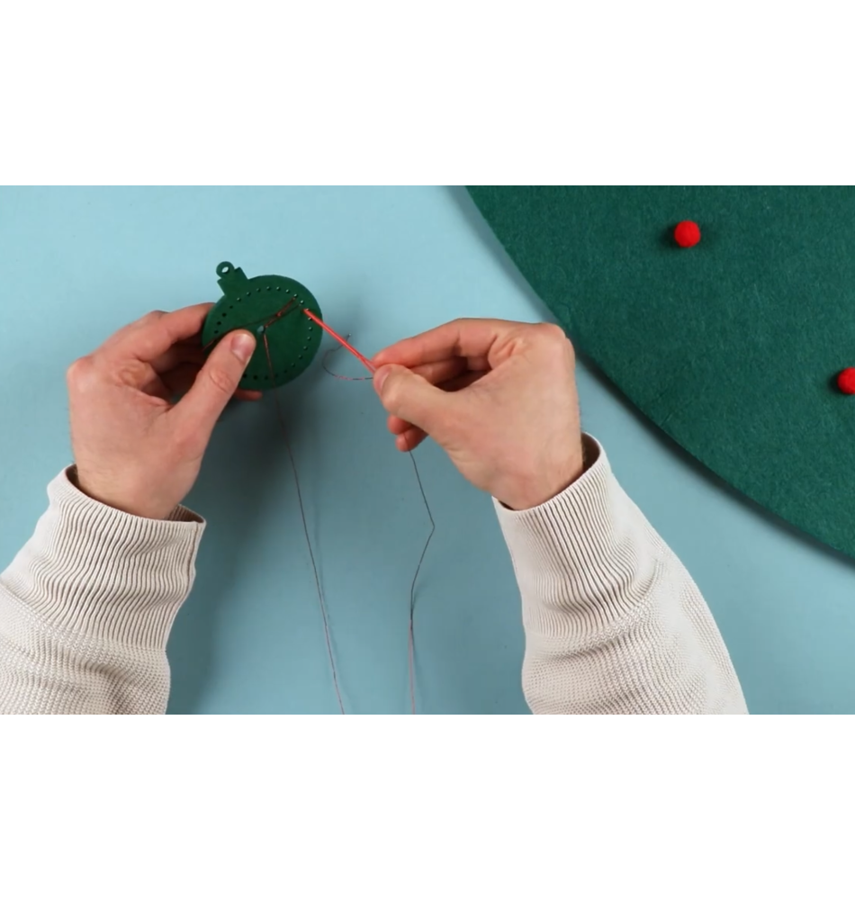 Décoration Murale Noël Interactive Sapin De Noël En Feutre Montessori – MagiNoël™ Créatif Décoration Noël Moderne Enfant