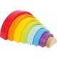 Arc-en-Ciel Montessori en bois - Moyen