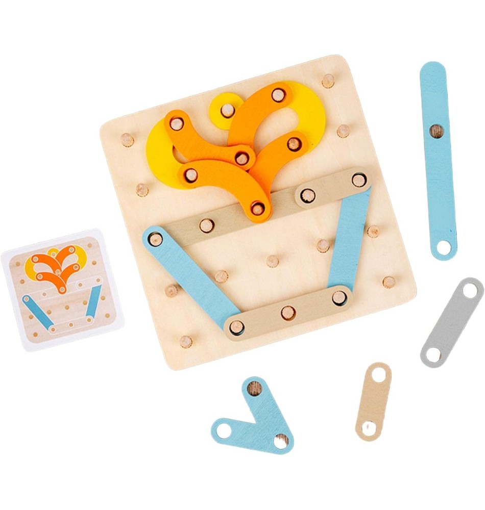 Puzzle Éducatif En Bois Fruits Et Légumes - 2 Puzzles Montessori Pour Enfants - Apprentissage Interactif Et Ludique