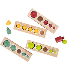 Matériel Montessori - Volumes et poids