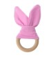 Hochet tissu bébé - Oreilles de lapin