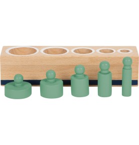 Matériel Montessori - Volumes et poids