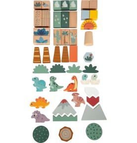 Jeu de construction - Dinosaure Montessori