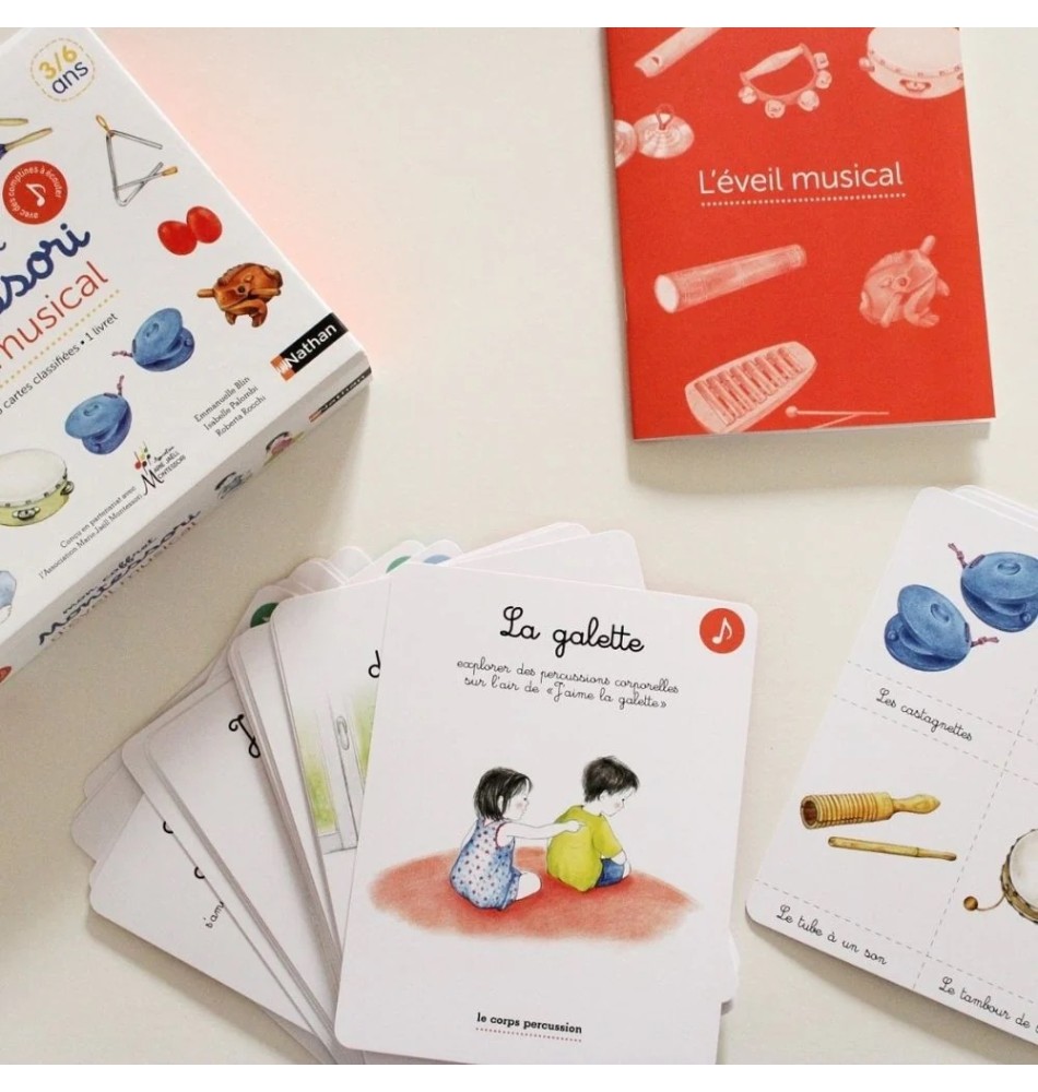 Matériel Montessori : Instrument de musique