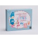 Jeu de laçage - Les cartes à lacer Montessori des lettres de Balthazar
