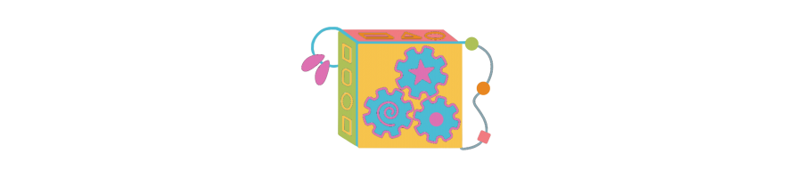 Cube d'Activité Montessori - Stimuler Apprentissage et Développement
