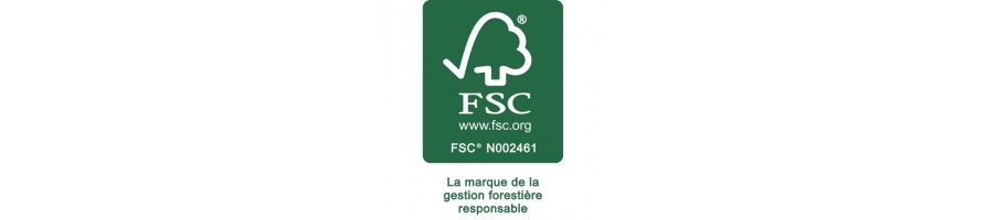 Jouets en bois certifiés FSC®
