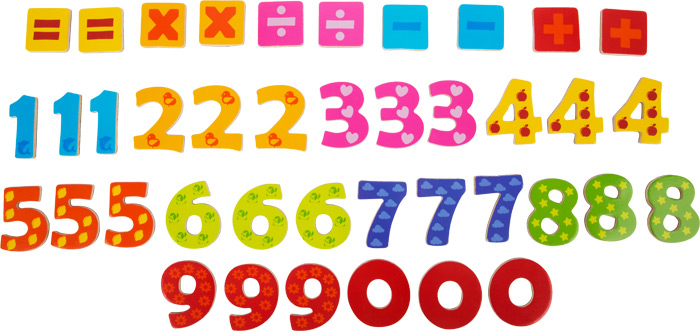 Learning colors and numbers