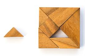 Tangram bois